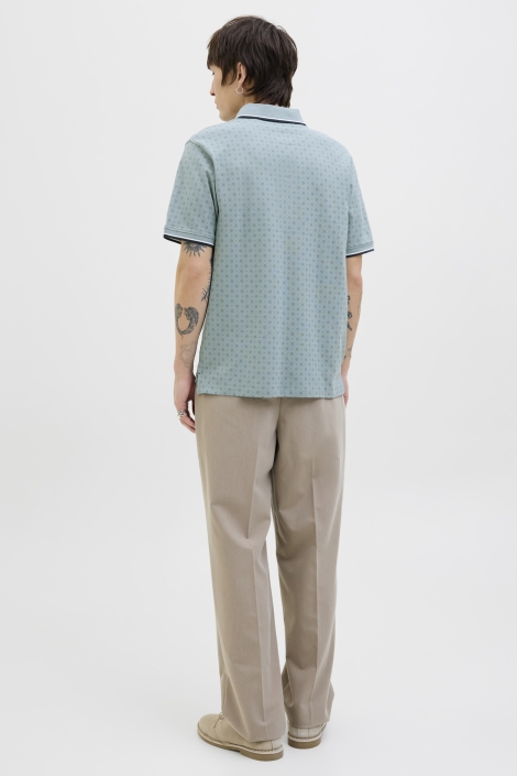 Jack & Jones jprpaulos play aop blu. ss polo